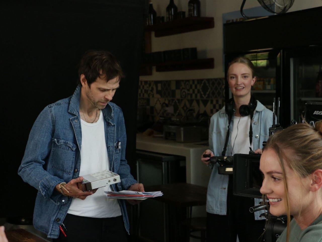 Behind the scenes on the set of Still Here